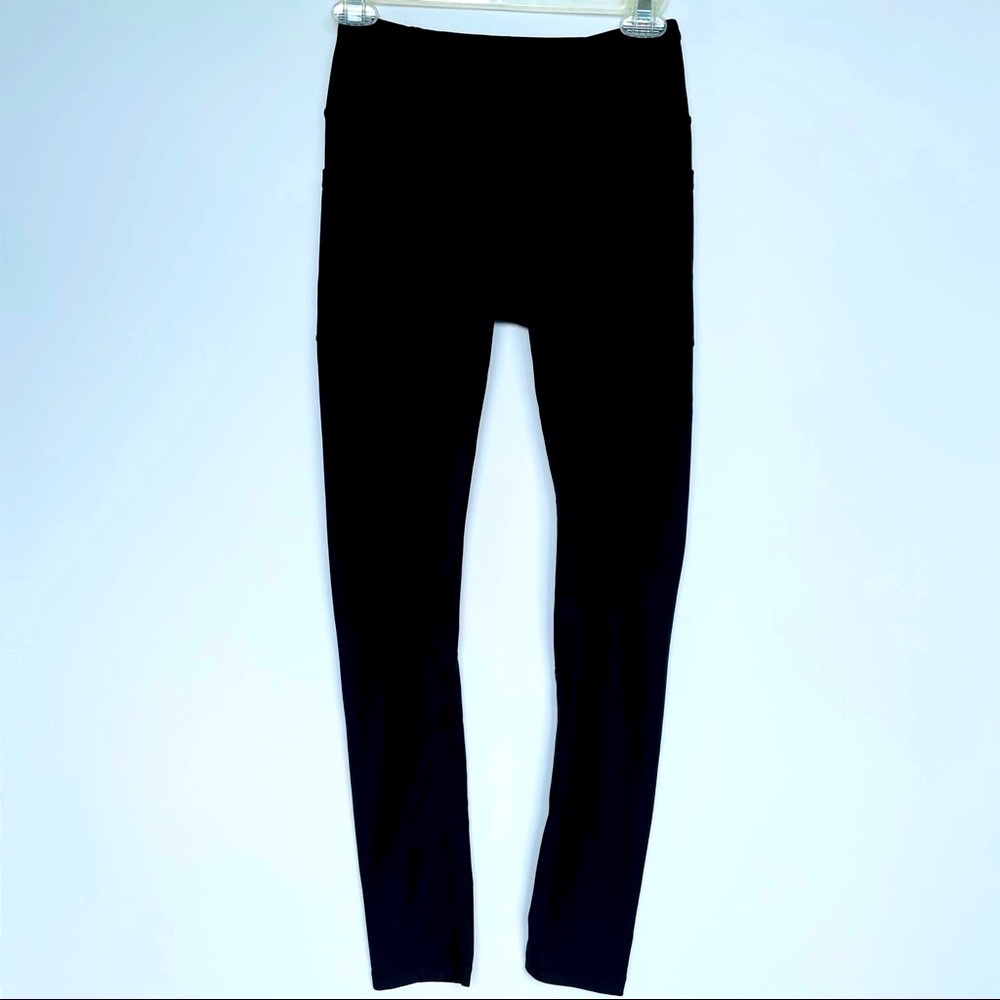 Reebok Leggings with Pockets Black Size XS - Picture 5 of 9